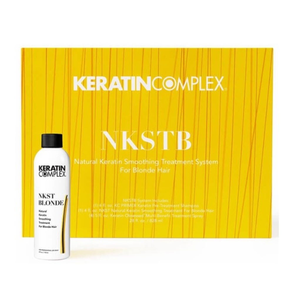 Keratin Complex Blonde Hair Smoothing Treatment